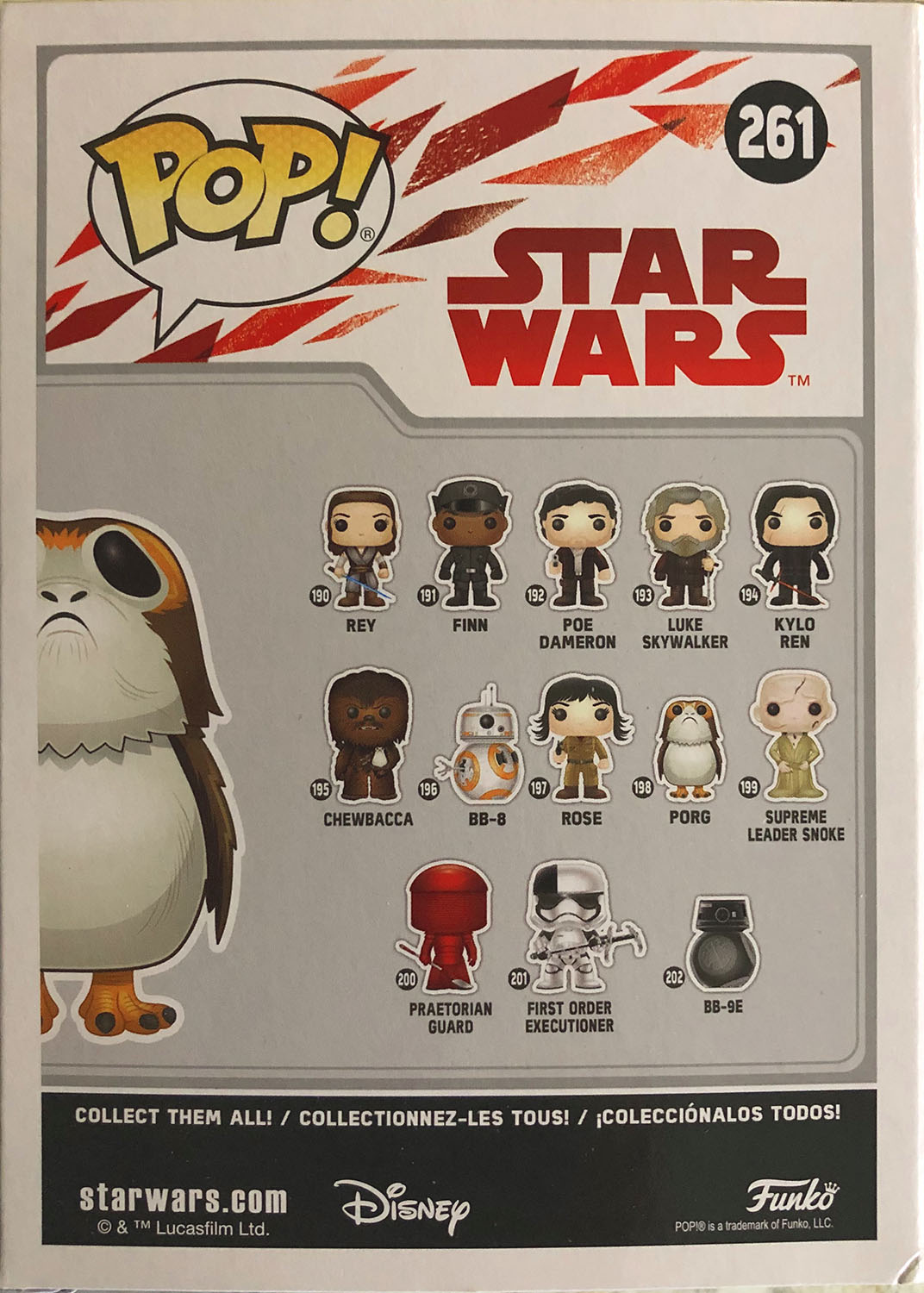 Porg 261 - Funko (Pop! Star Wars) action figure collectible - Main Image 2