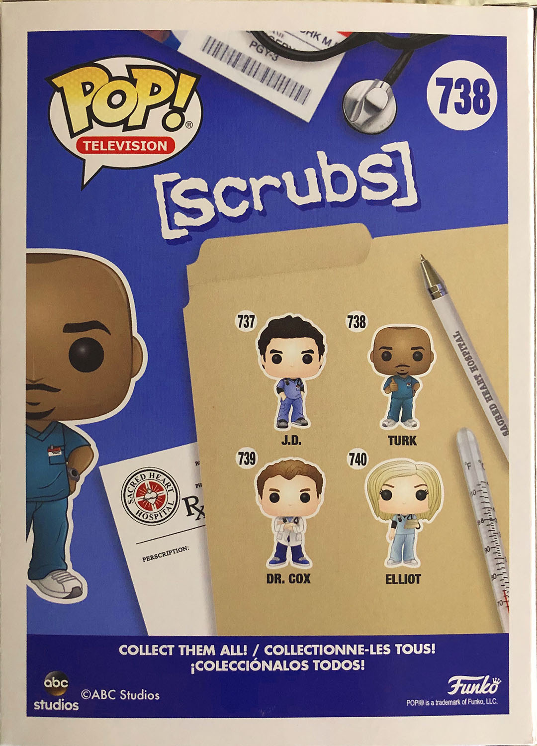 Turk 738 - Funko (Pop! Television) action figure collectible - Main Image 2