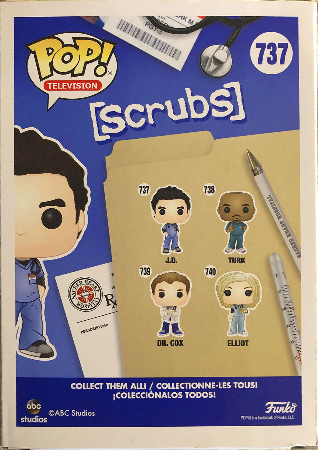 J.D. 737 - Funko (Pop! Television) action figure collectible - Main Image 2