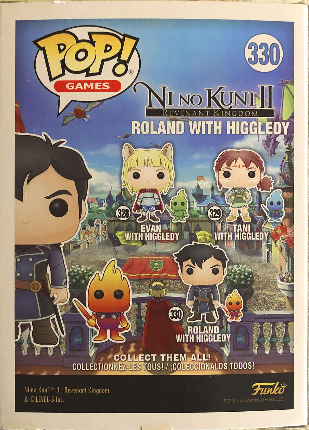 Roland with Higgledy 330 - Funko (Pop! Games) action figure collectible - Main Image 2