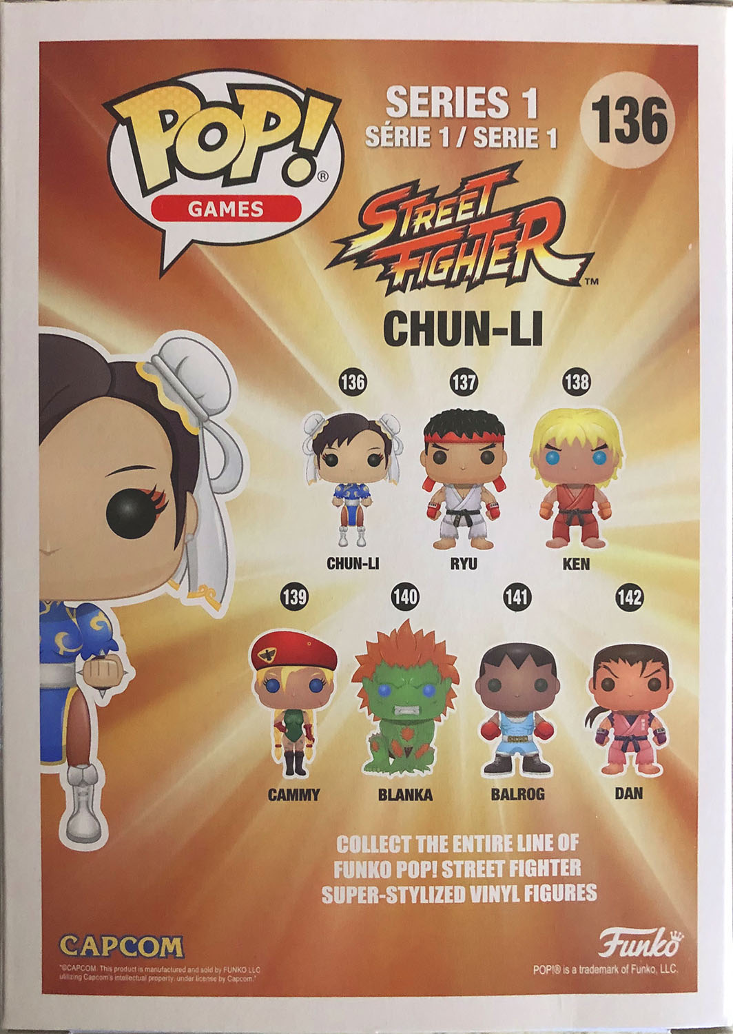 Chun-Li 136 - Funko (Pop! Games) action figure collectible - Main Image 2