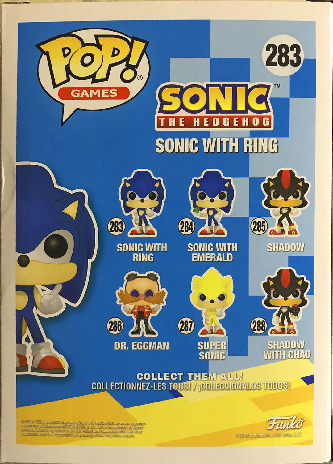Sonic with Ring - Funko (Pop! Games) action figure collectible - Main Image 2