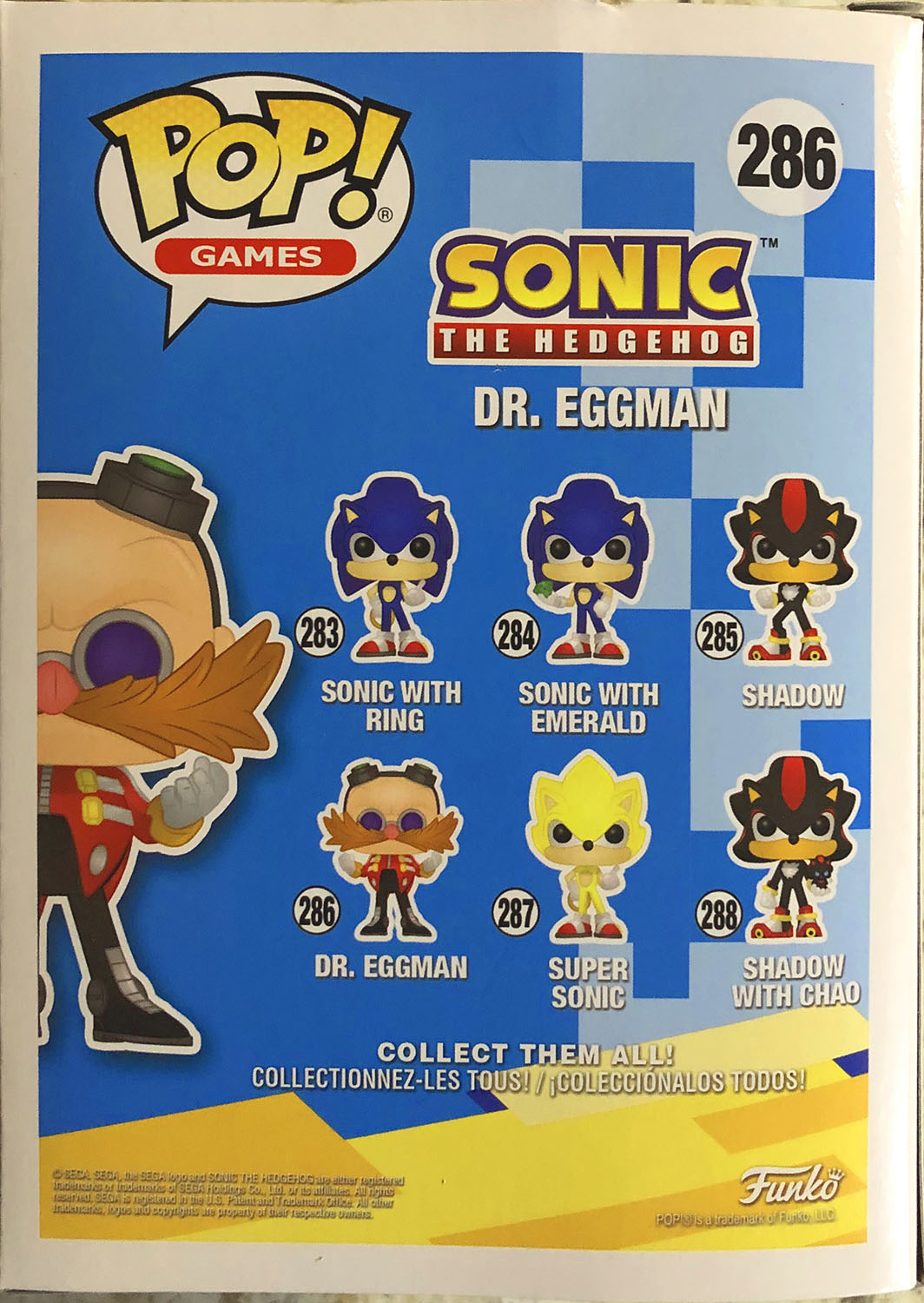 Dr. Eggman 283 - Funko (Pop! Games) action figure collectible - Main Image 2