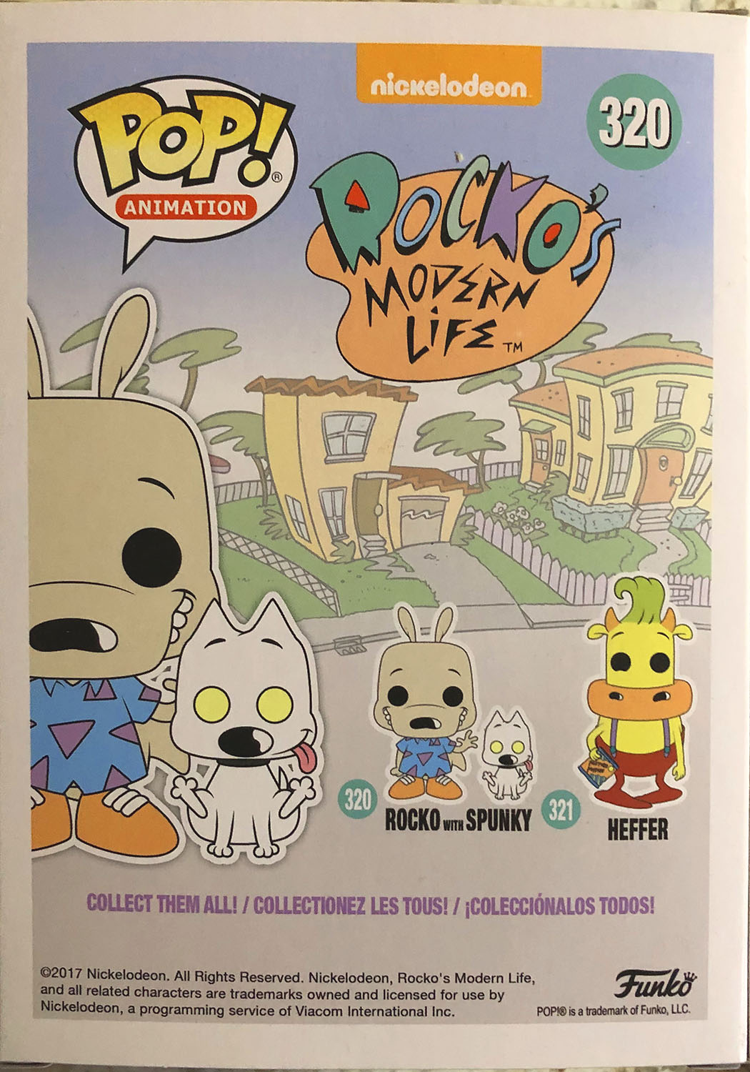 Rocko with Spunky 320 - Funko (POP! ANIMATION) action figure collectible - Main Image 2
