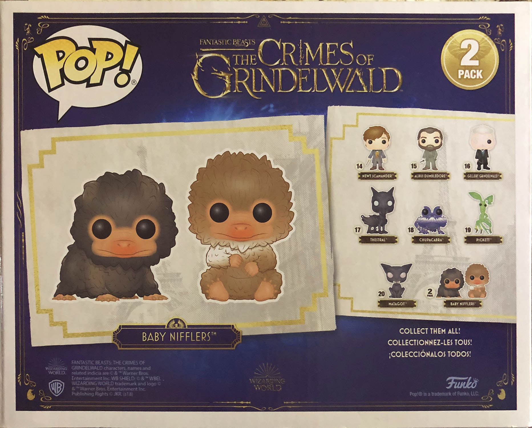 Baby Nifflers 2-Pack - Funko (Pop! Movies) action figure collectible - Main Image 2