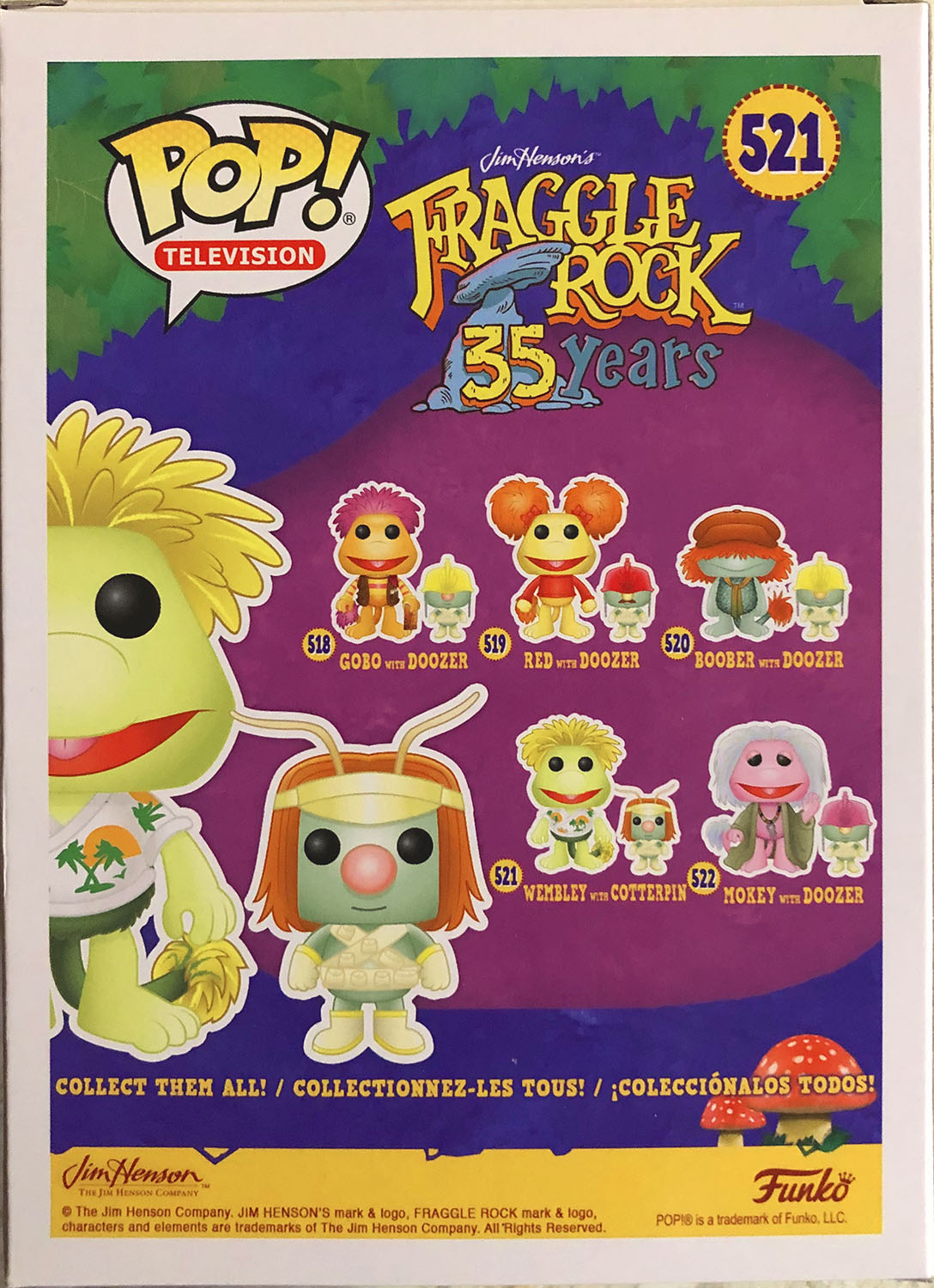 Wembley with Doozer 521 - Funko (Pop! Television) action figure collectible - Main Image 2