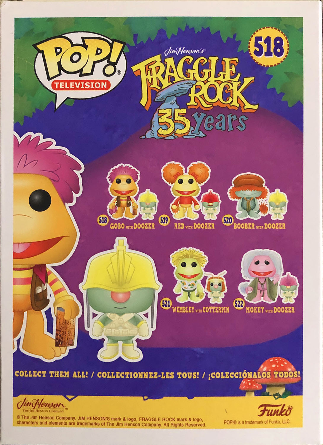 Gobo with Doozer 518 - Funko (Pop! Television) action figure collectible - Main Image 2