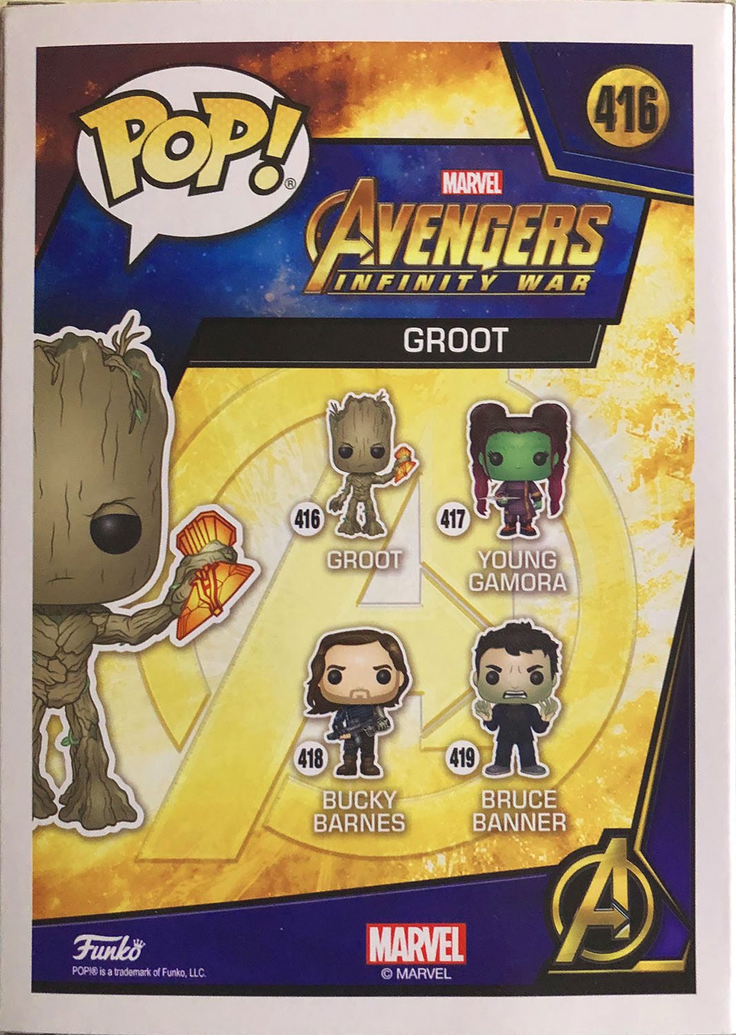 Groot 416 - Funko (POP! MARVEL) action figure collectible - Main Image 2