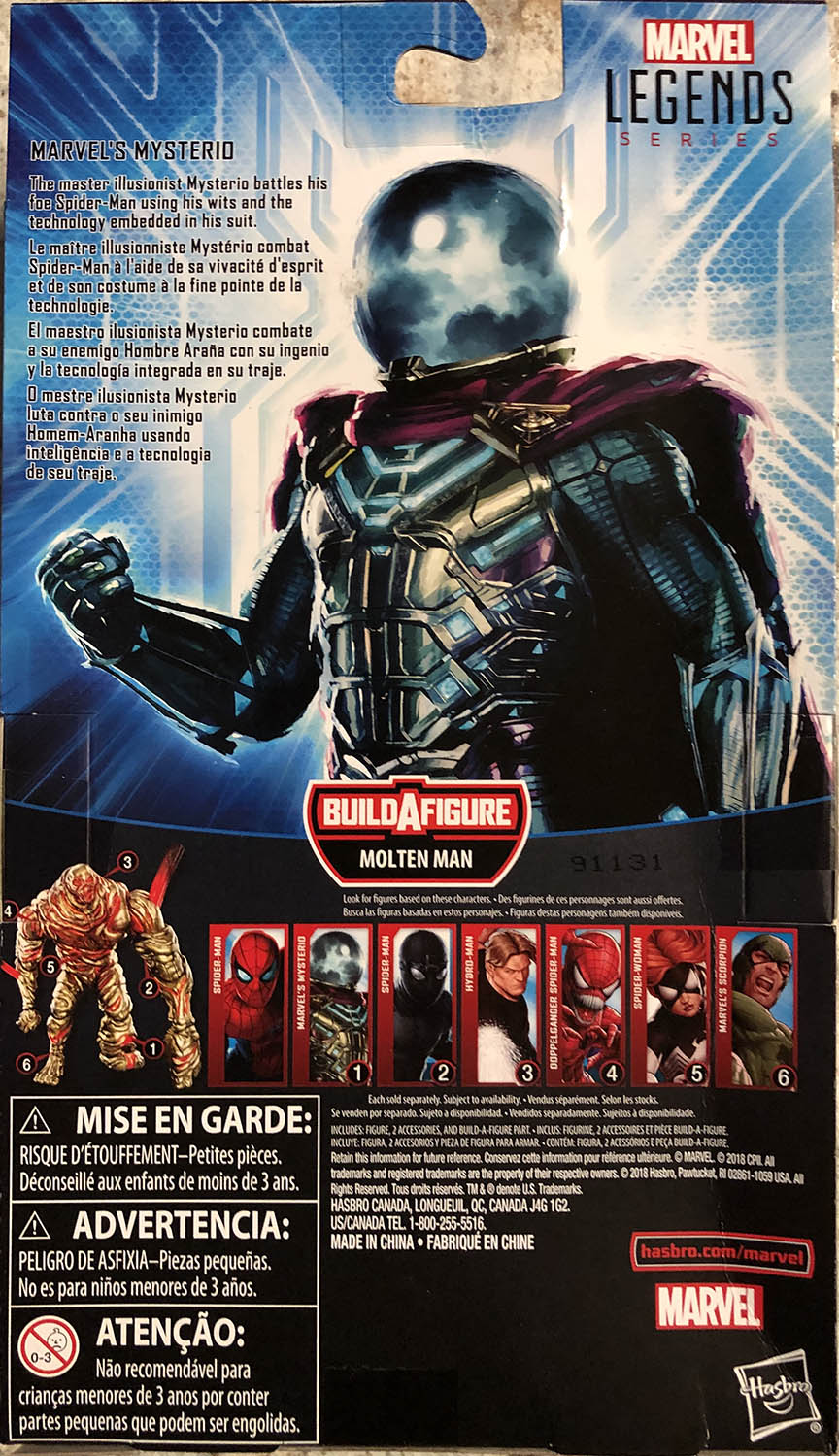Mysterio - Hasbro (Marvel Legends) action figure collectible - Main Image 2