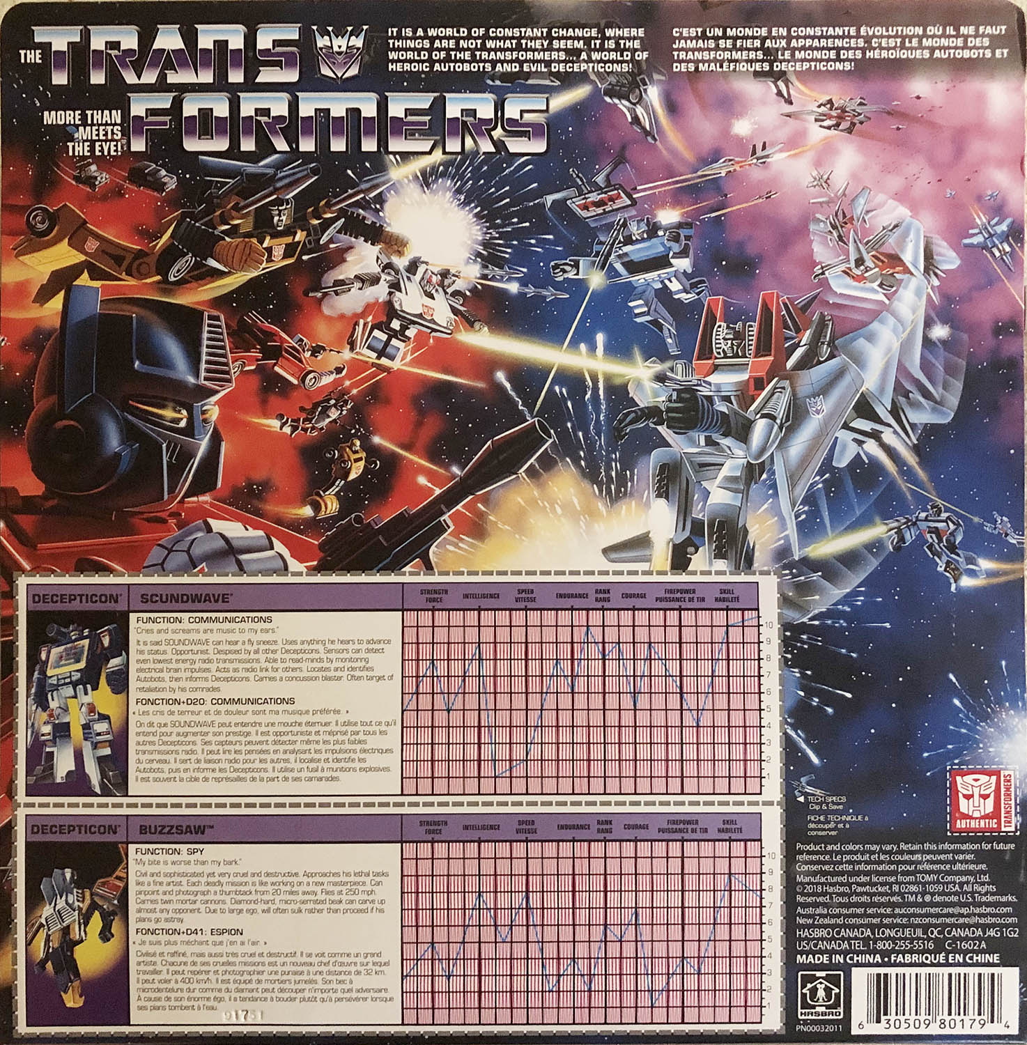 Soundwave and Buzzsaw - Hasbro (The Transformers) action figure collectible - Main Image 2