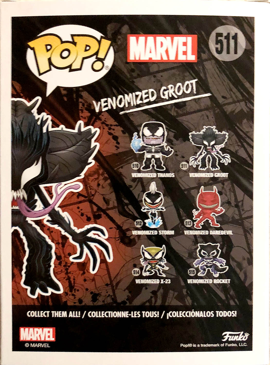 Venomized Groot 511 - Funko (POP! MARVEL) action figure collectible - Main Image 2