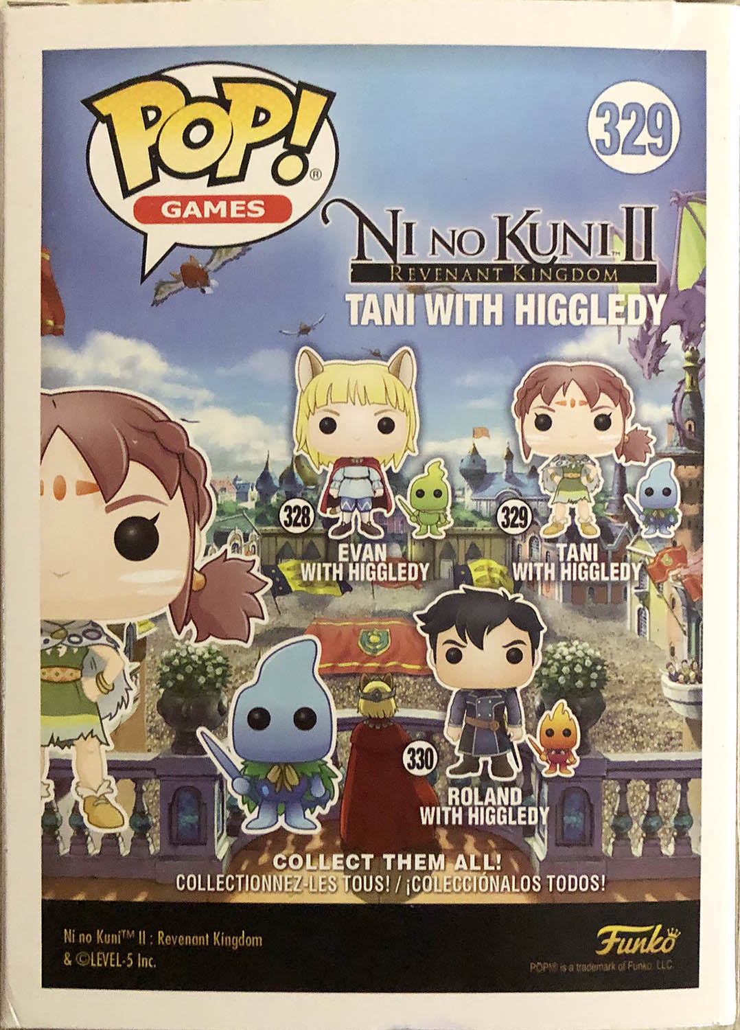Tani with Higgledy 329 - Funko (Pop! Games) action figure collectible - Main Image 2