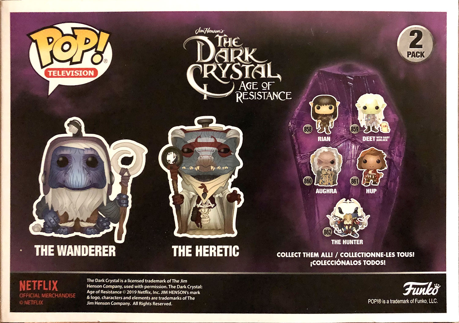 The Wanderer and The Heretic 2-Pack - Funko (Pop! Television) action figure collectible - Main Image 2