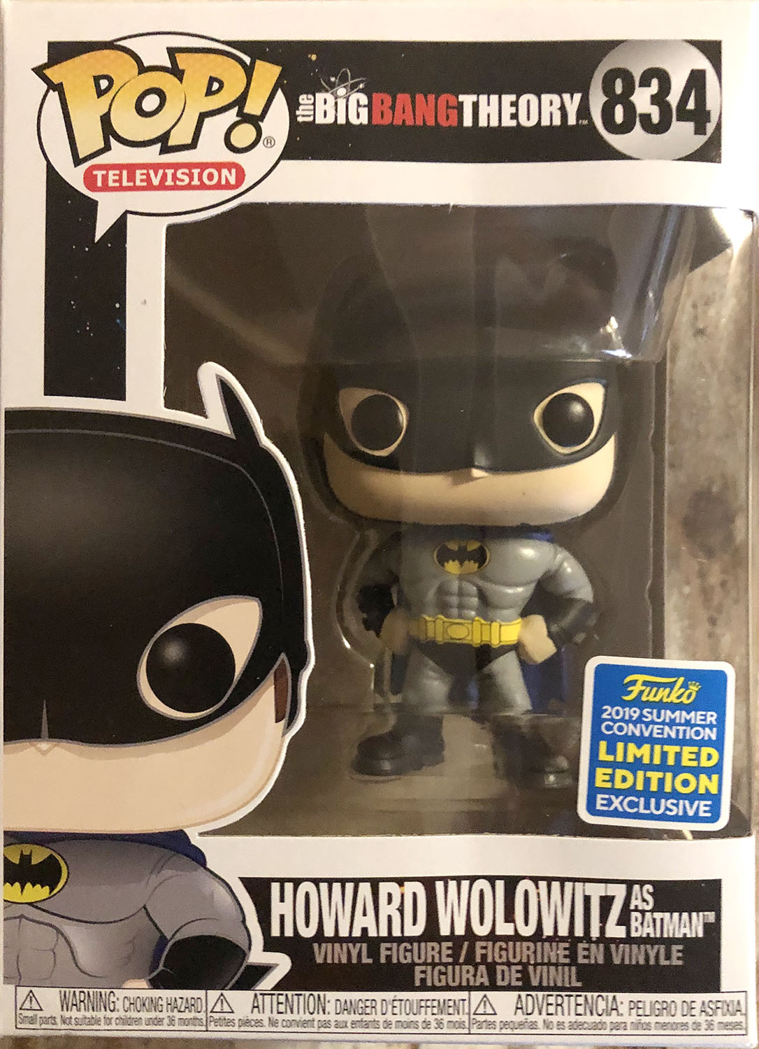Howard Wolowitz as Batman 834 - Funko (Pop! Television) action figure collectible - Main Image 1