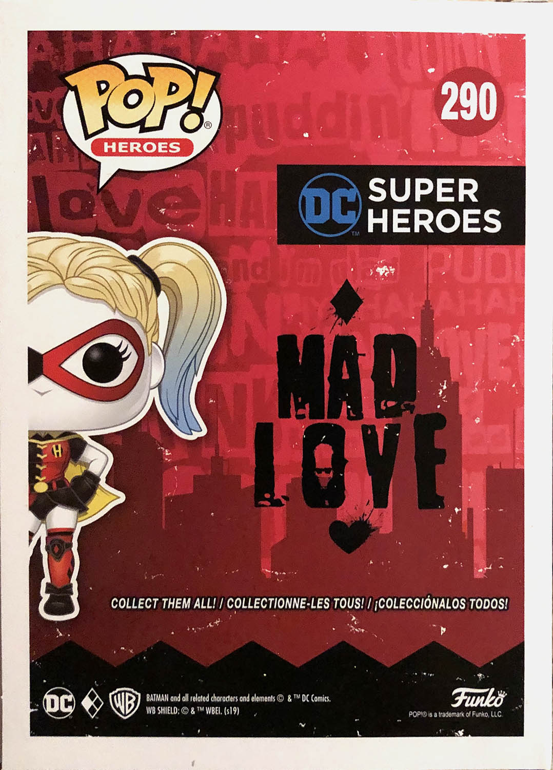 Harley Quinn as Robin 290 - Funko (POP! HEROES) action figure collectible - Main Image 2