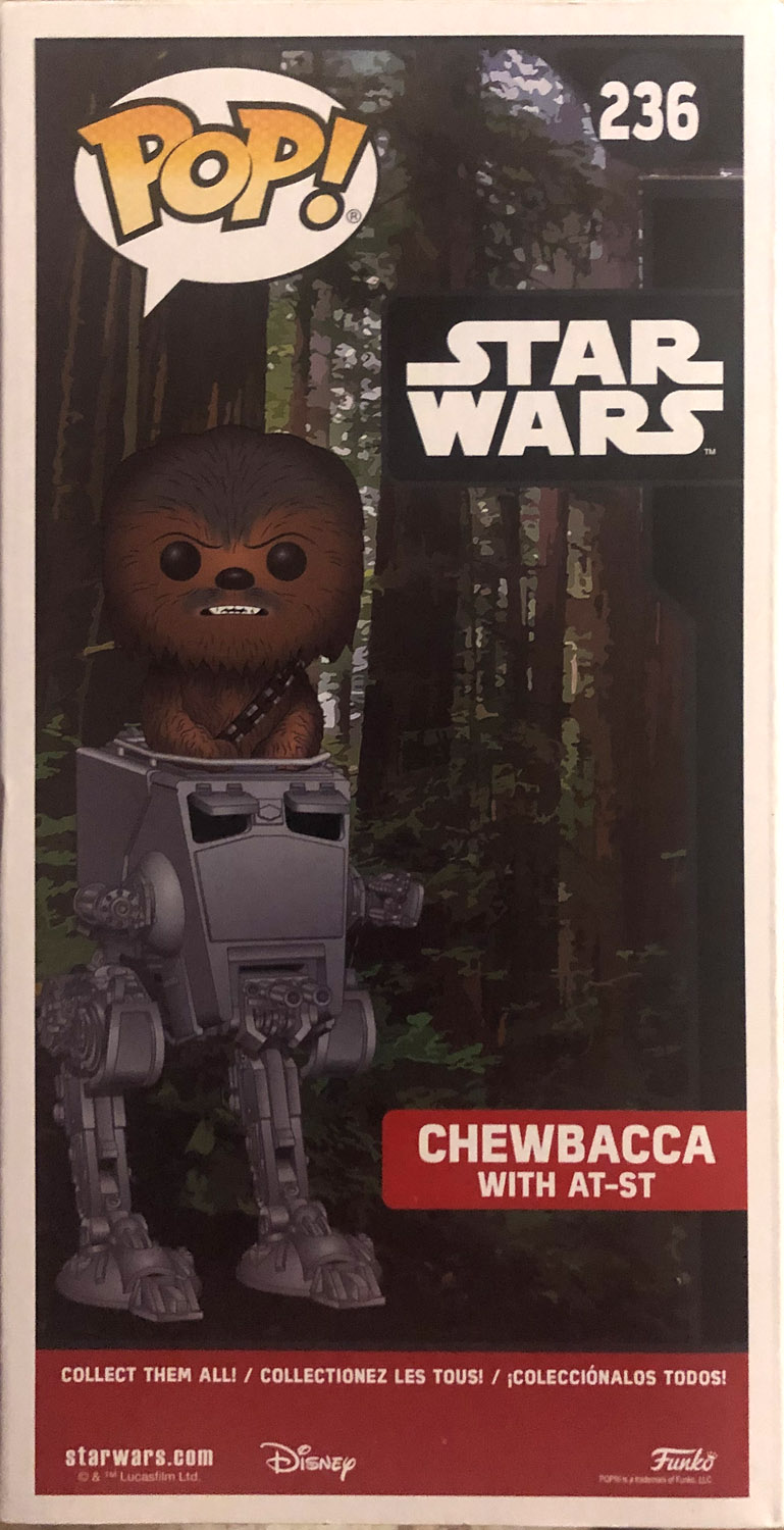 Chewbacca with AT-ST 236 - Funko (Pop! Star Wars) action figure collectible - Main Image 2