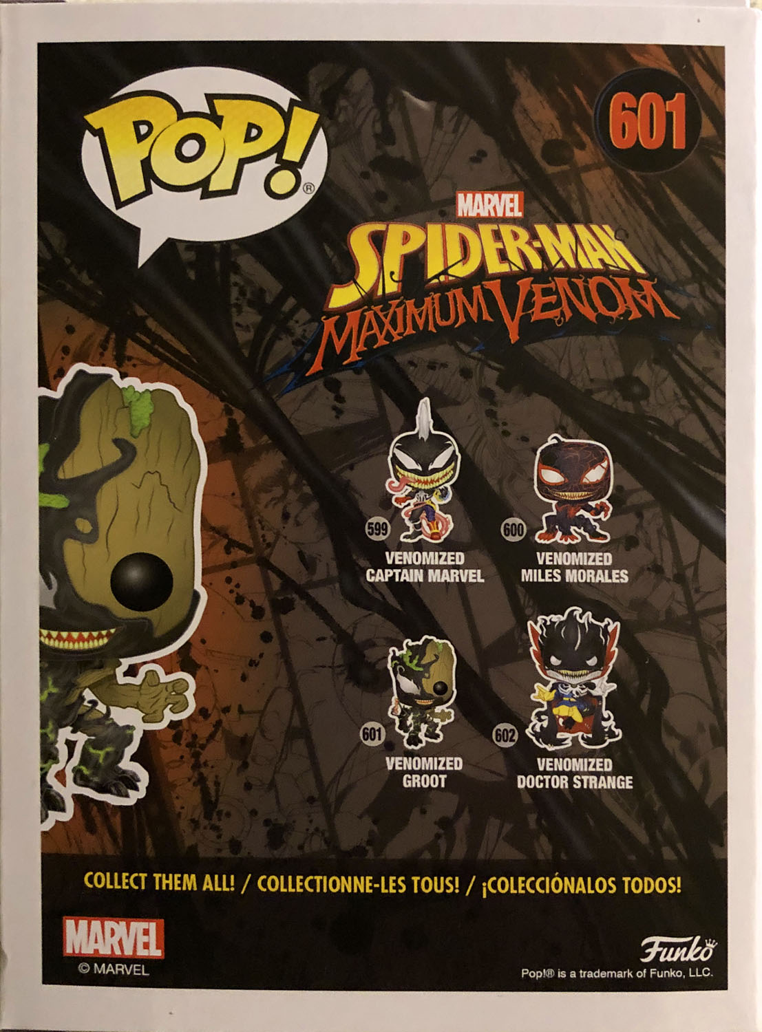 Venomized Groot 601 - Funko (POP! MARVEL) action figure collectible - Main Image 2