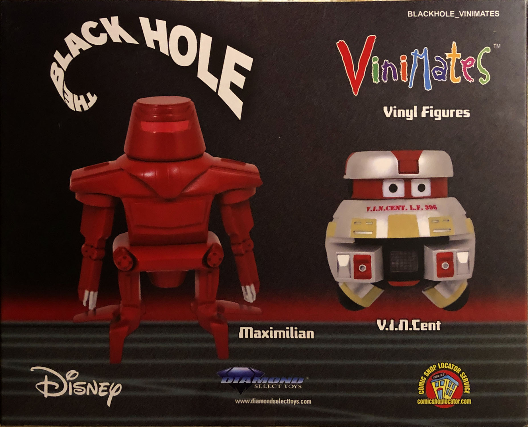 Maximilian & V.I.N.CENT Two-Pack - Diamond Select (The Black Hole) action figure collectible - Main Image 2