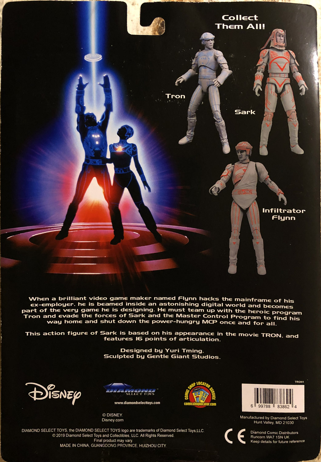 Sark - Diamond Select (Tron) action figure collectible - Main Image 2