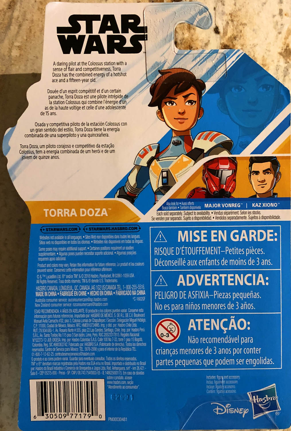 Torra Doza - Disney/Hasbro (Star Wars Resistance) action figure collectible - Main Image 2