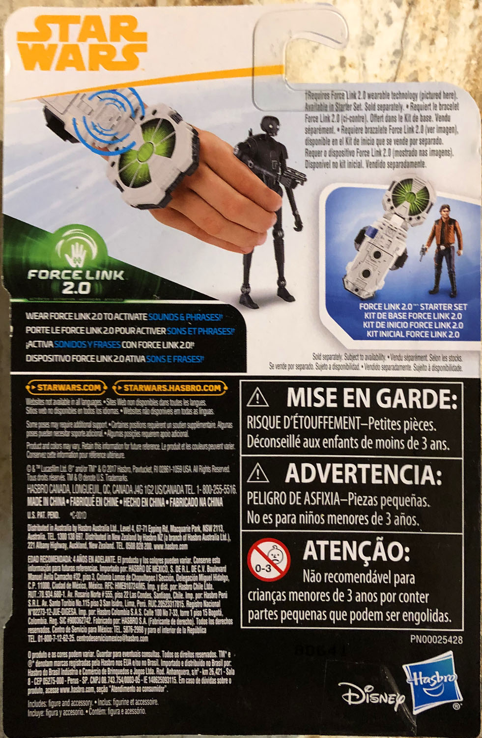 K-2SO - Disney/Hasbro (Star Wars Solo) action figure collectible - Main Image 2