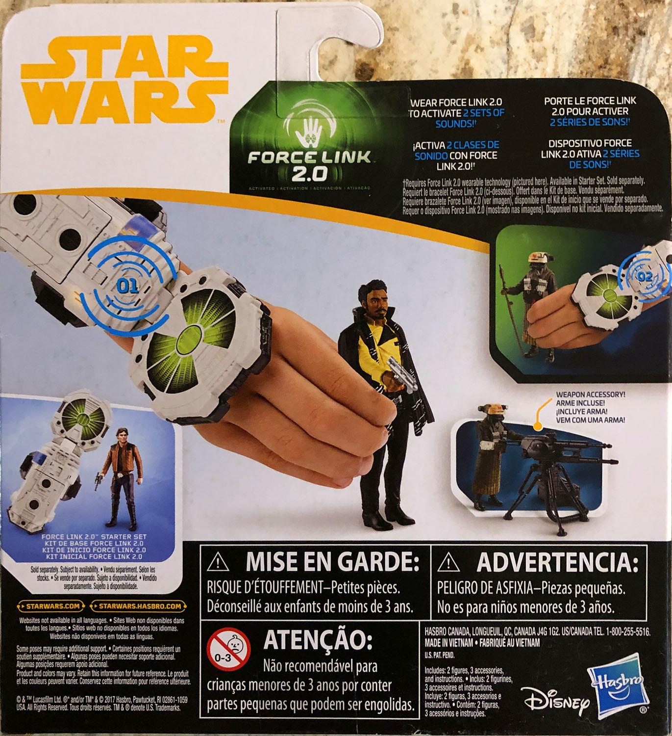 Lando Calrissian - Disney/Hasbro (Star Wars Solo) action figure collectible - Main Image 2