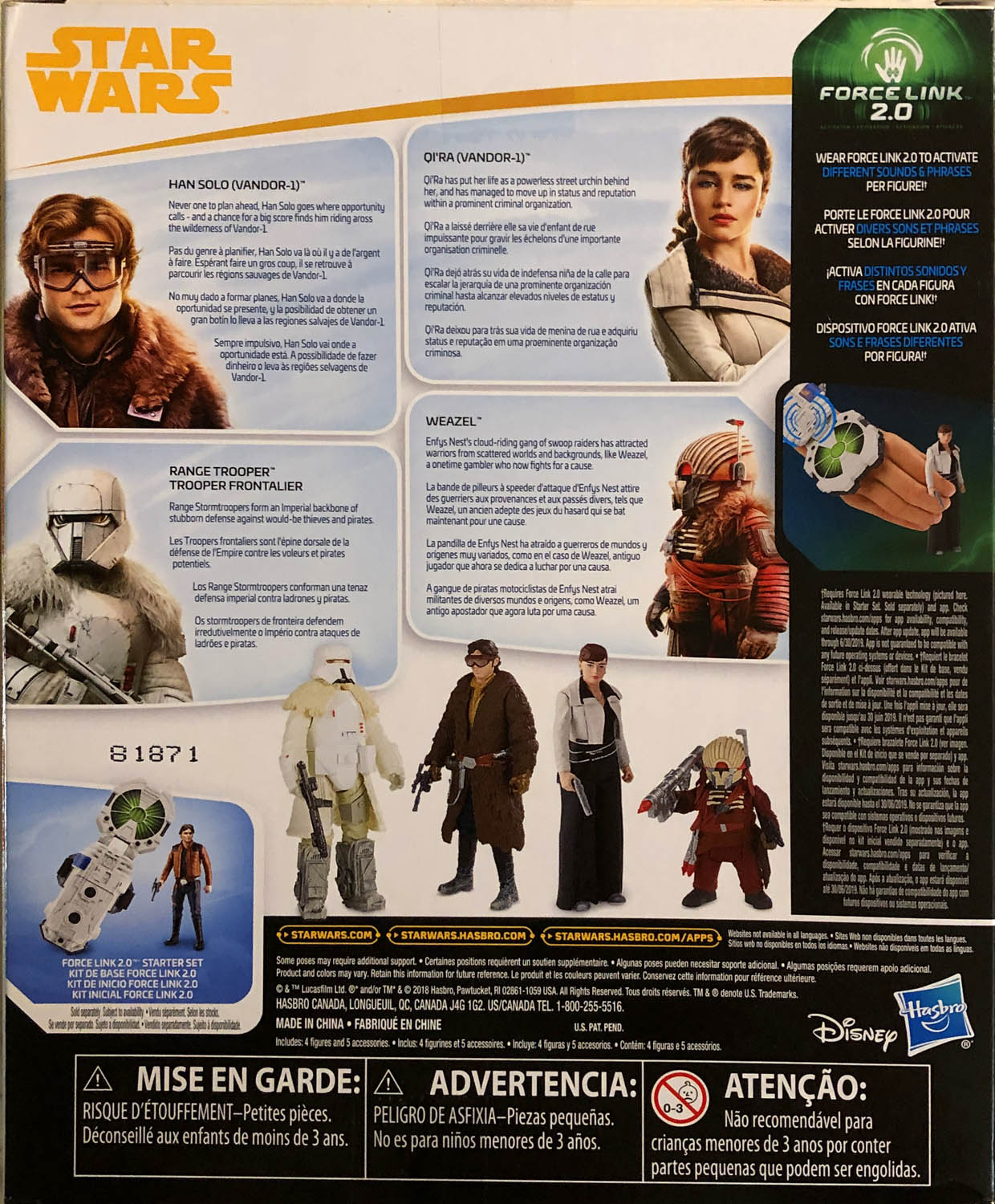 Mission On Vandor-1 - Disney/Hasbro (Star Wars Solo) action figure collectible - Main Image 2