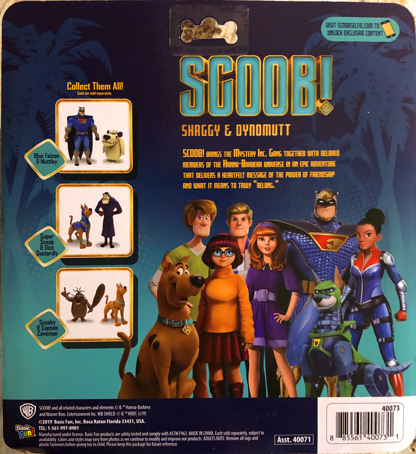 Shaggy and Dynomutt - Basic Fun! (Scoob!) action figure collectible - Main Image 2