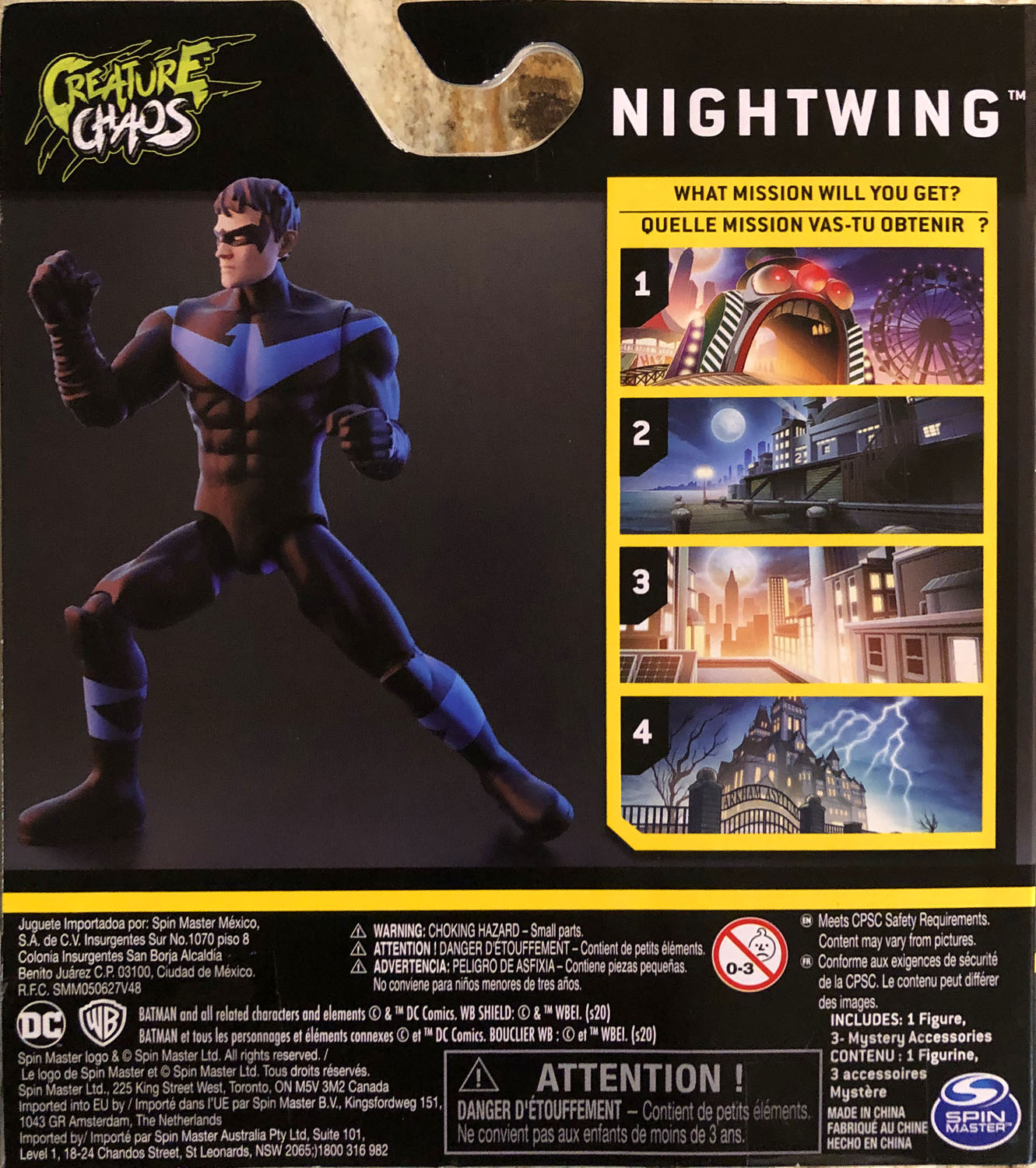 Nightwing - Spin Master (Batman - The Caped Crusader) action figure collectible - Main Image 2