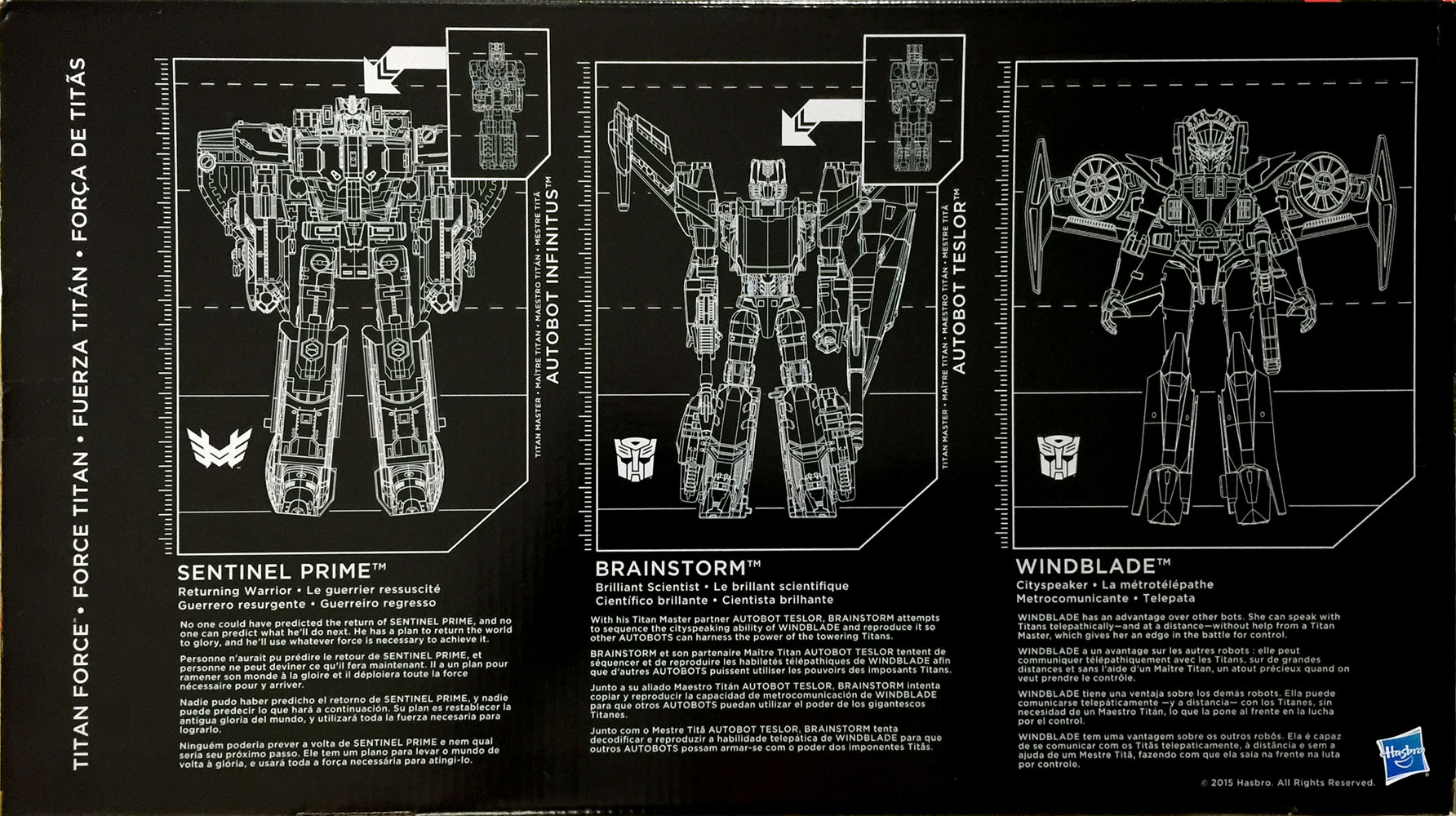 Titian Force 3-Pack - Hasbro (Transformers: Titans Return) action figure collectible - Main Image 2