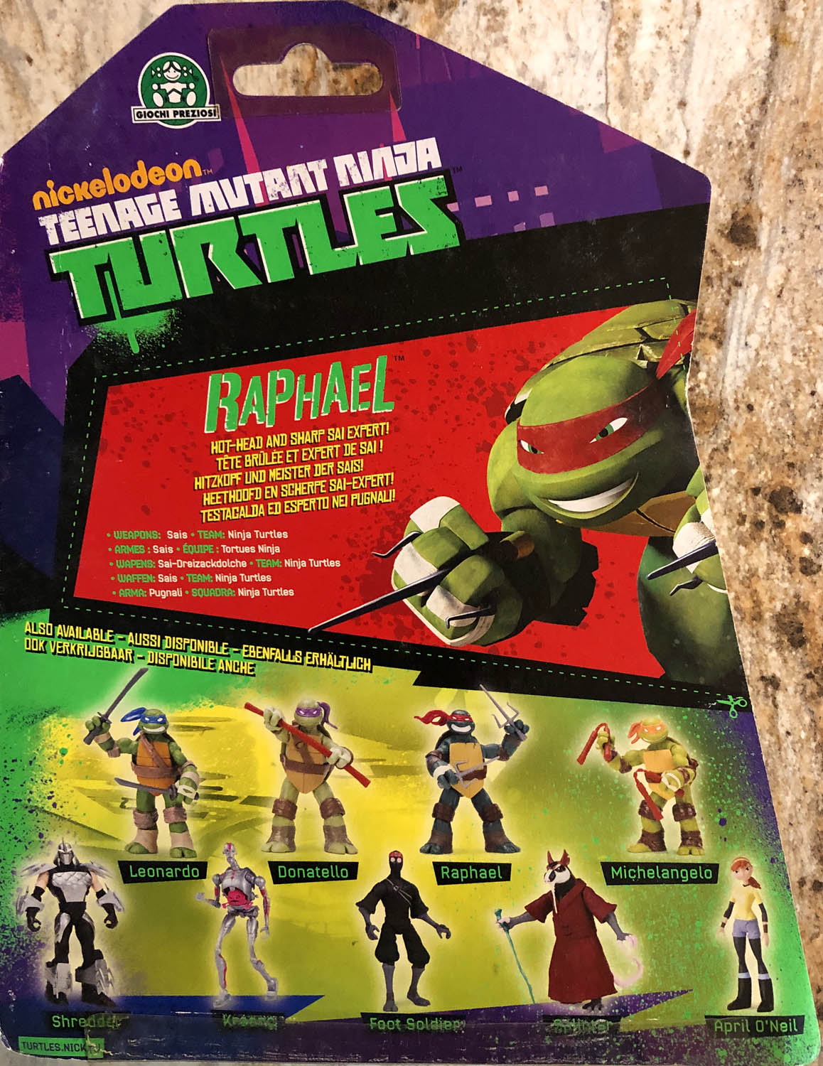 Raphael - Giochi Preziosi (Teenage Mutant Ninja Turtles) action figure collectible - Main Image 2