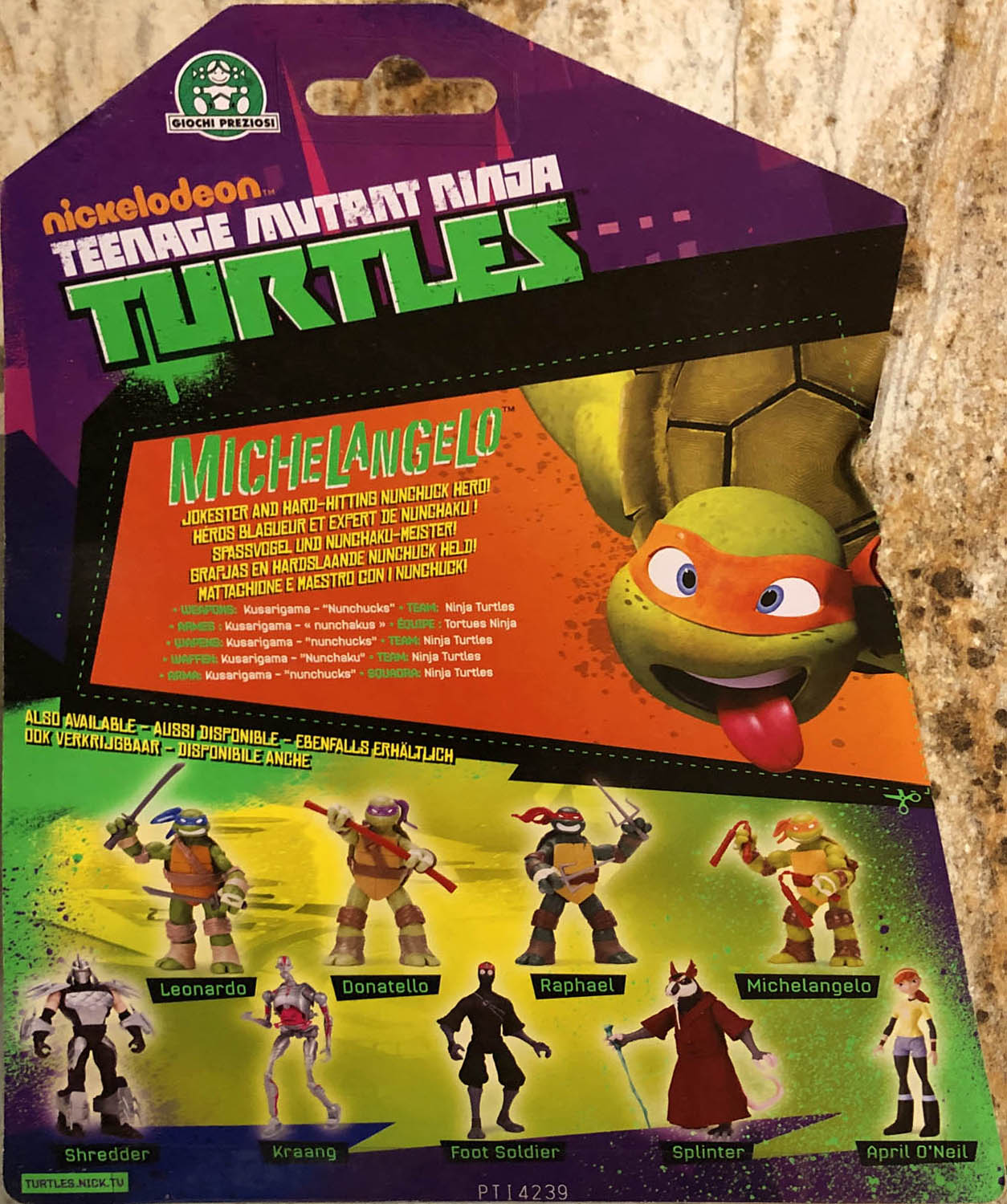 Michelangelo - Giochi Preziosi (Teenage Mutant Ninja Turtles) action figure collectible - Main Image 2