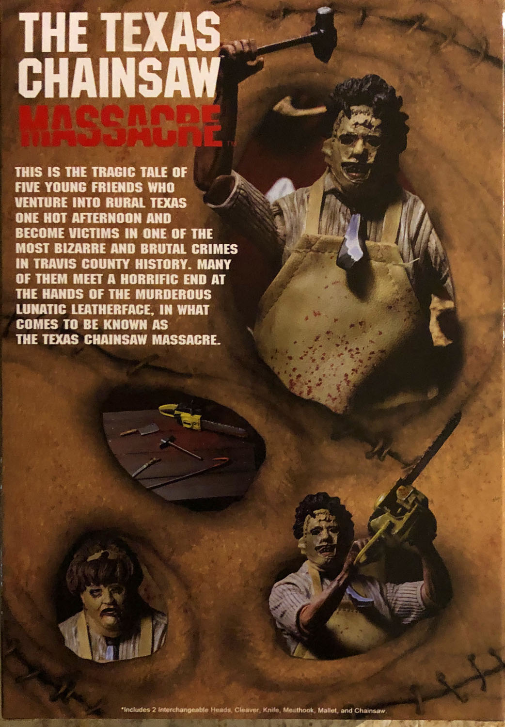 Ultimate Leatherface - Neca (Texas Chainsaw Massacre) action figure collectible - Main Image 2