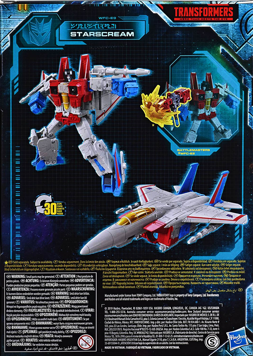 Starscream - Hasbro (Transformers: Earthrise War for Cybertron) action figure collectible - Main Image 2
