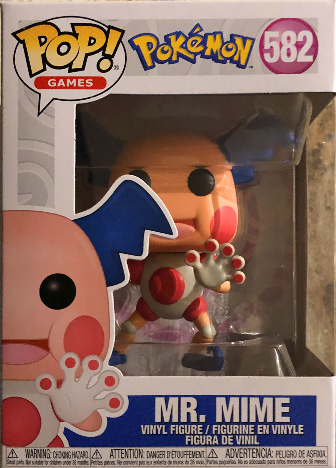 Mr. Mime 582 - Funko (Pop! Games) action figure collectible - Main Image 1