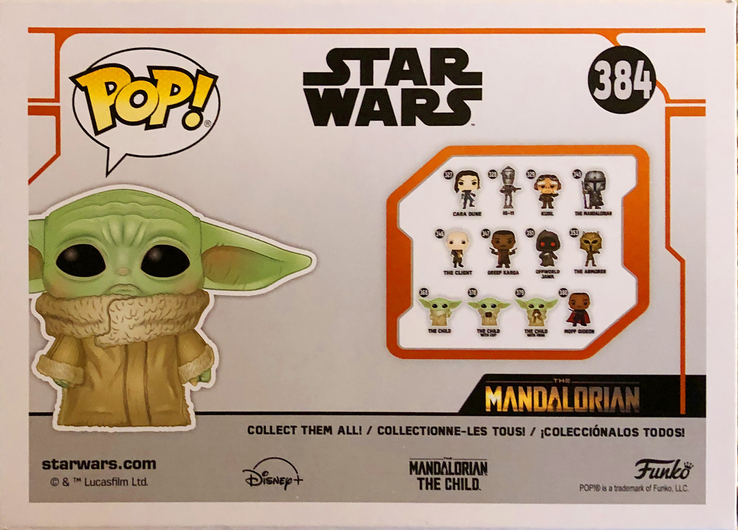 Child 384, The - Funko (Pop! Star Wars) action figure collectible - Main Image 2