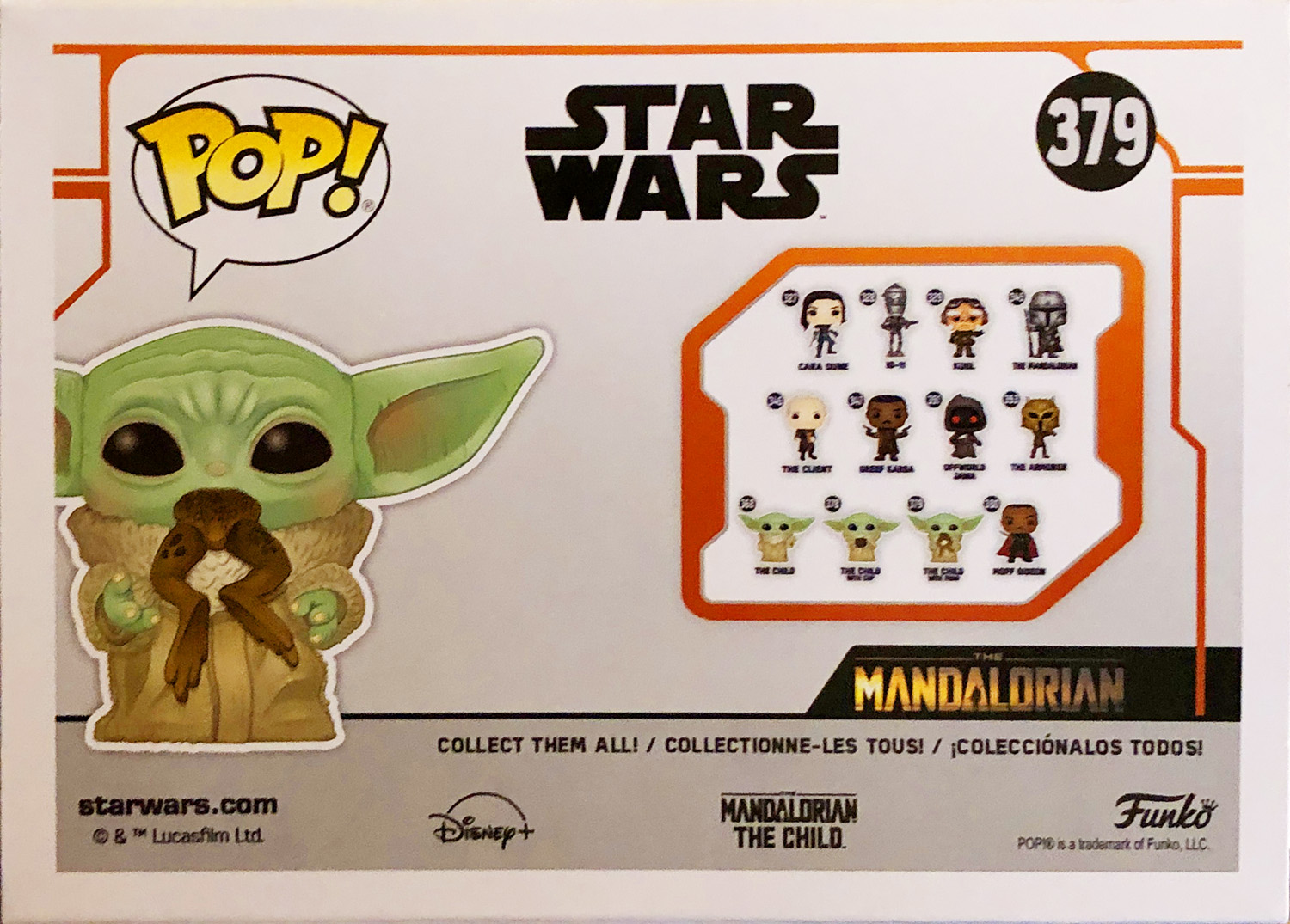 Child with Frog 379, The - Funko (Pop! Star Wars) action figure collectible - Main Image 2