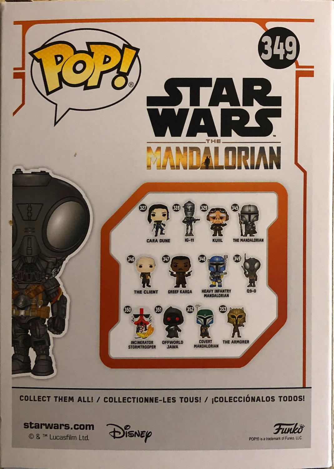 Q9-0 349 - Funko (Pop! Star Wars) action figure collectible - Main Image 2