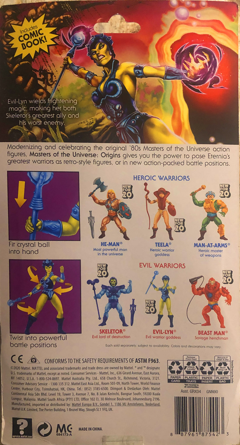 MotU Origins - Evil-Lyn - Mattel (Masters Of The Universe Origins) action figure collectible - Main Image 2