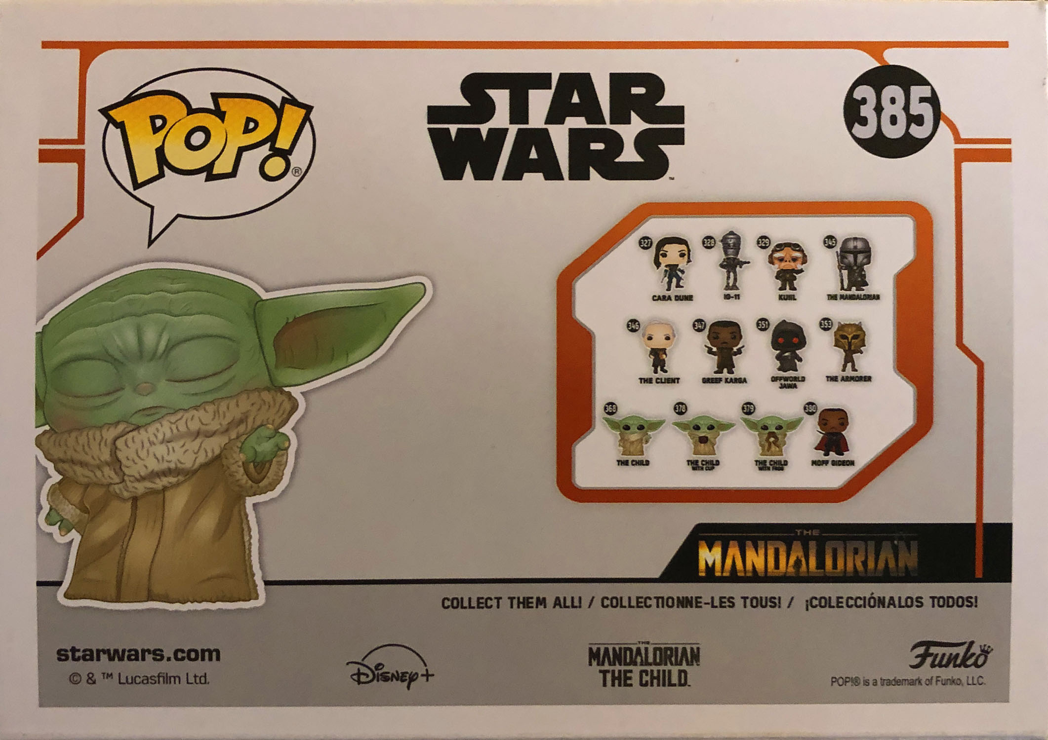 The Child 385 - Funko (Pop! Star Wars) action figure collectible - Main Image 2