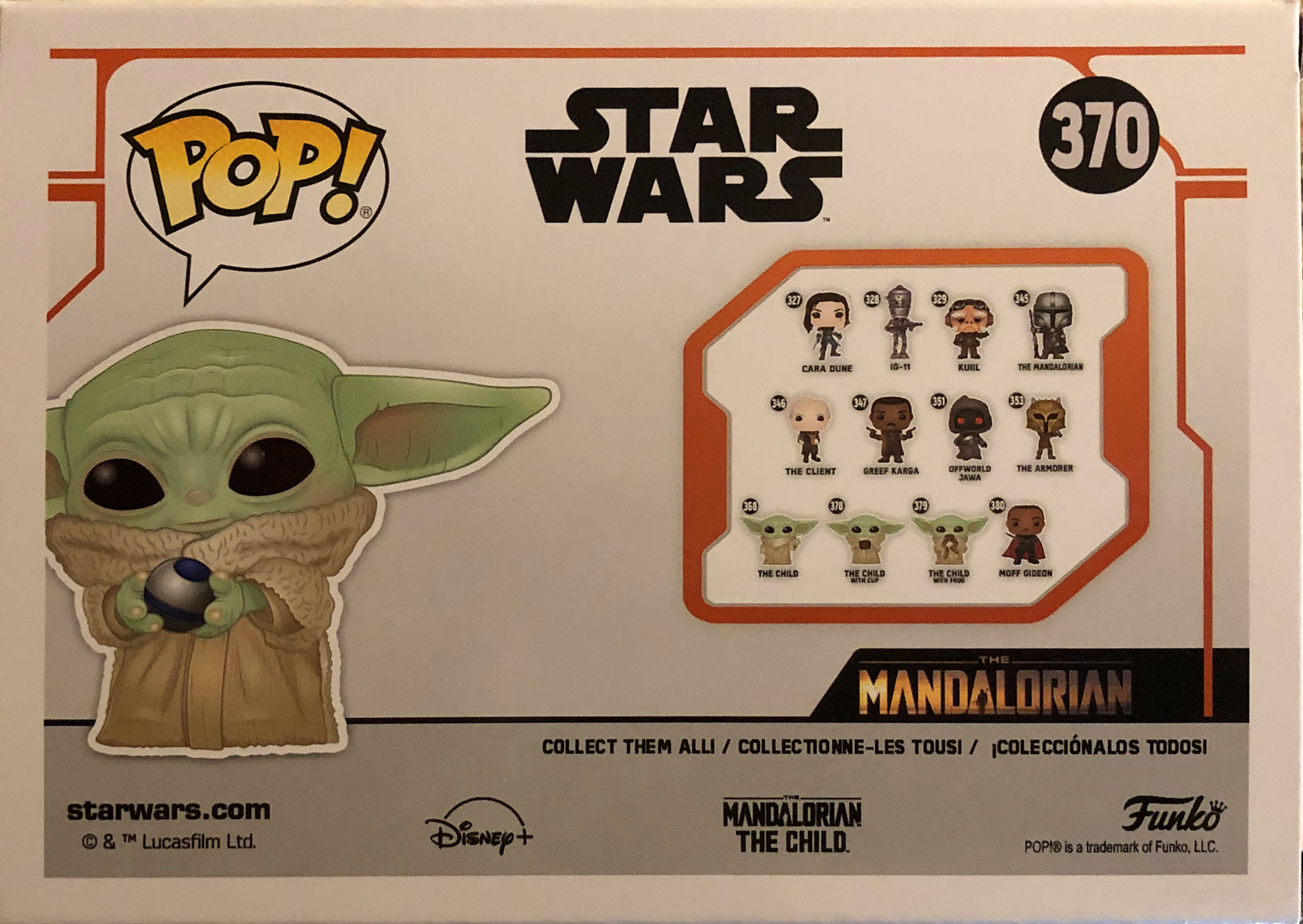 The Child 370 - Funko (Pop! Star Wars) action figure collectible - Main Image 2
