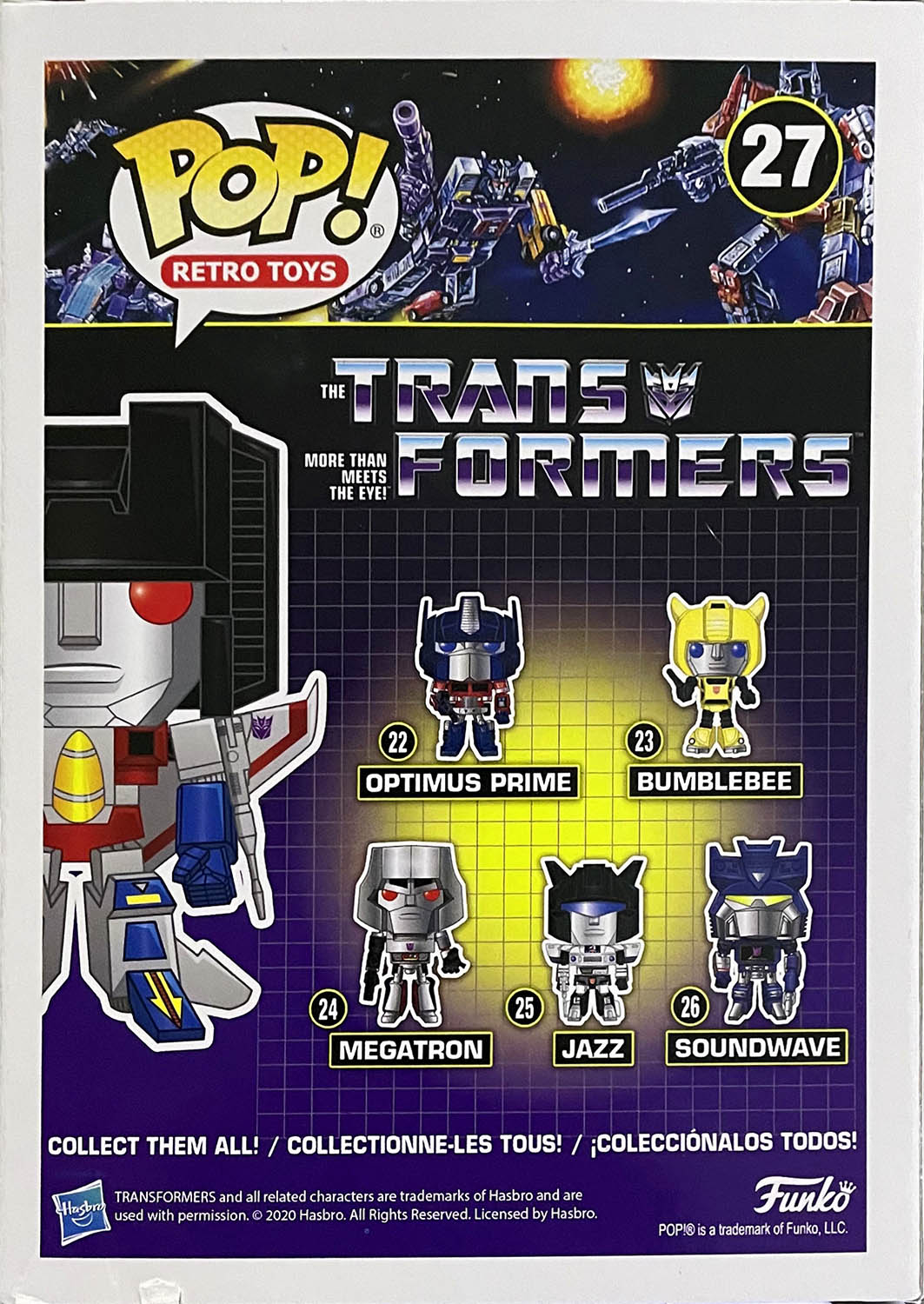 Starscream 27 - Funko (POP! Retro Toys) action figure collectible - Main Image 2