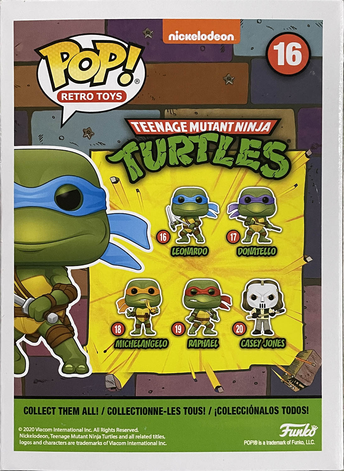 Leonardo 16 - Funko (POP! Retro Toys) action figure collectible - Main Image 2