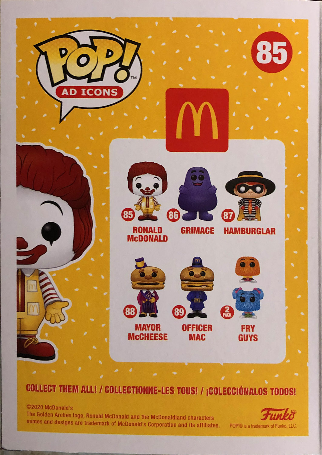 Ronald McDonald 85 - Funko (POP! AD Icons) action figure collectible - Main Image 2