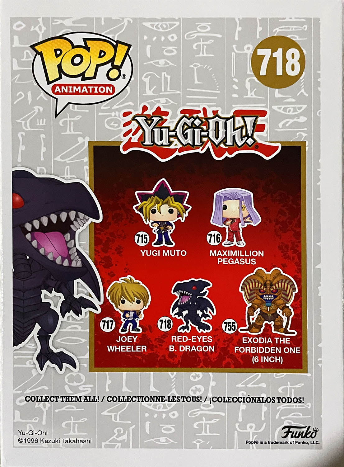 Red Eyes Black Dragon 718 - Funko (POP! ANIMATION) action figure collectible - Main Image 2