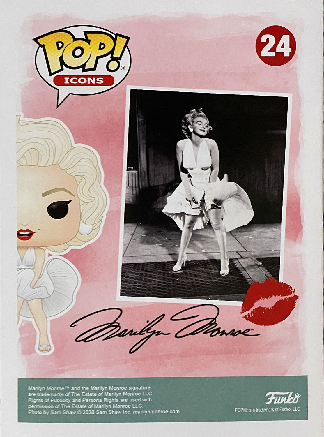 Marilyn Monroe 24 - Funko (POP! Icons) action figure collectible - Main Image 2