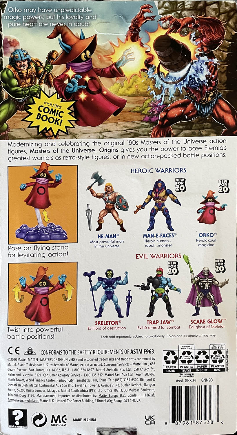 Orko - Mattel (Masters of the Universe: Origins) action figure collectible - Main Image 2
