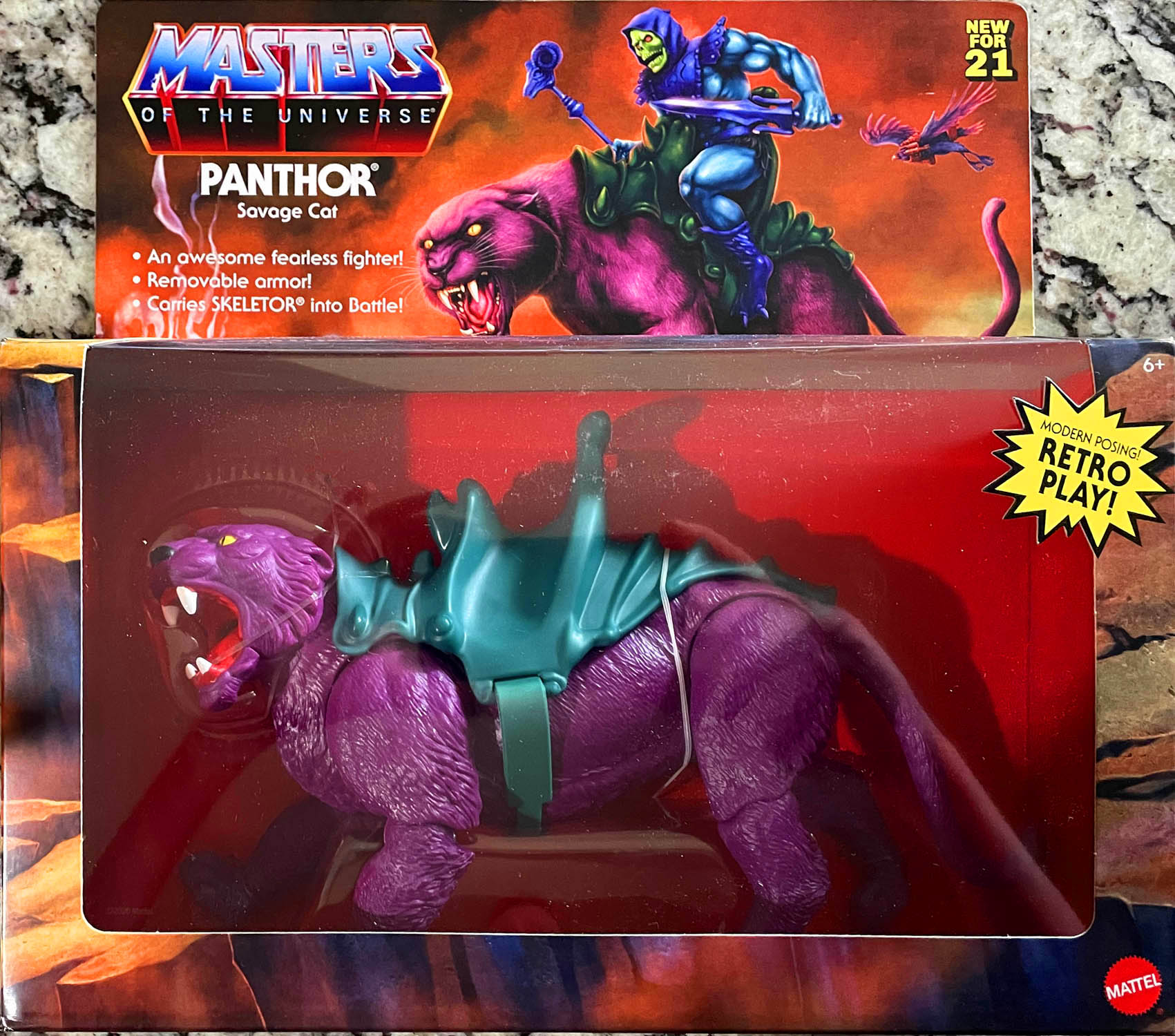 Panthor - Mattel (Masters Of The Universe Origins) action figure collectible - Main Image 1