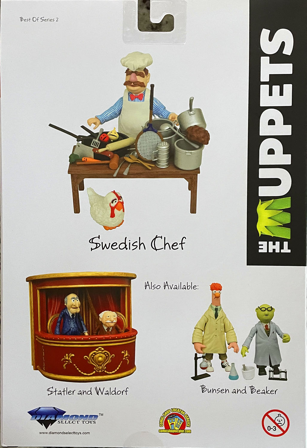 Swedish Chef - Diamond Select (The Muppets) action figure collectible - Main Image 2