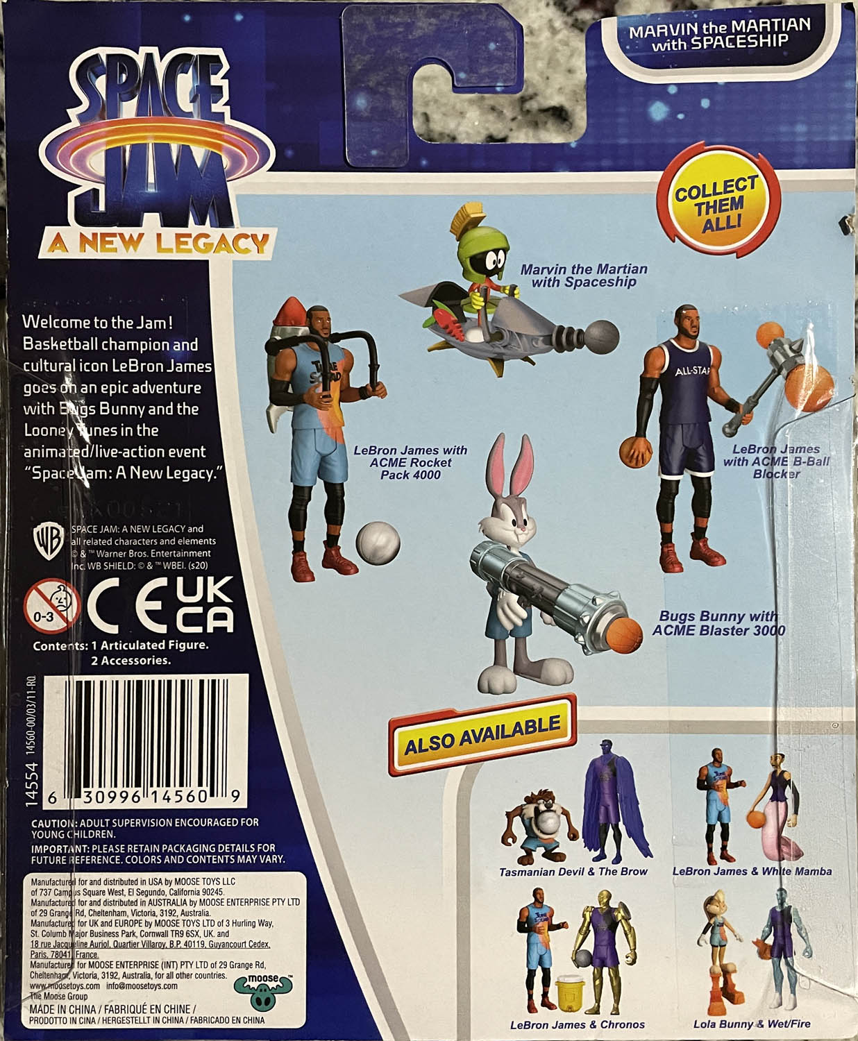 Marvin the Martian - Moose Toys (Space Jam A New Legacy) action figure collectible - Main Image 2